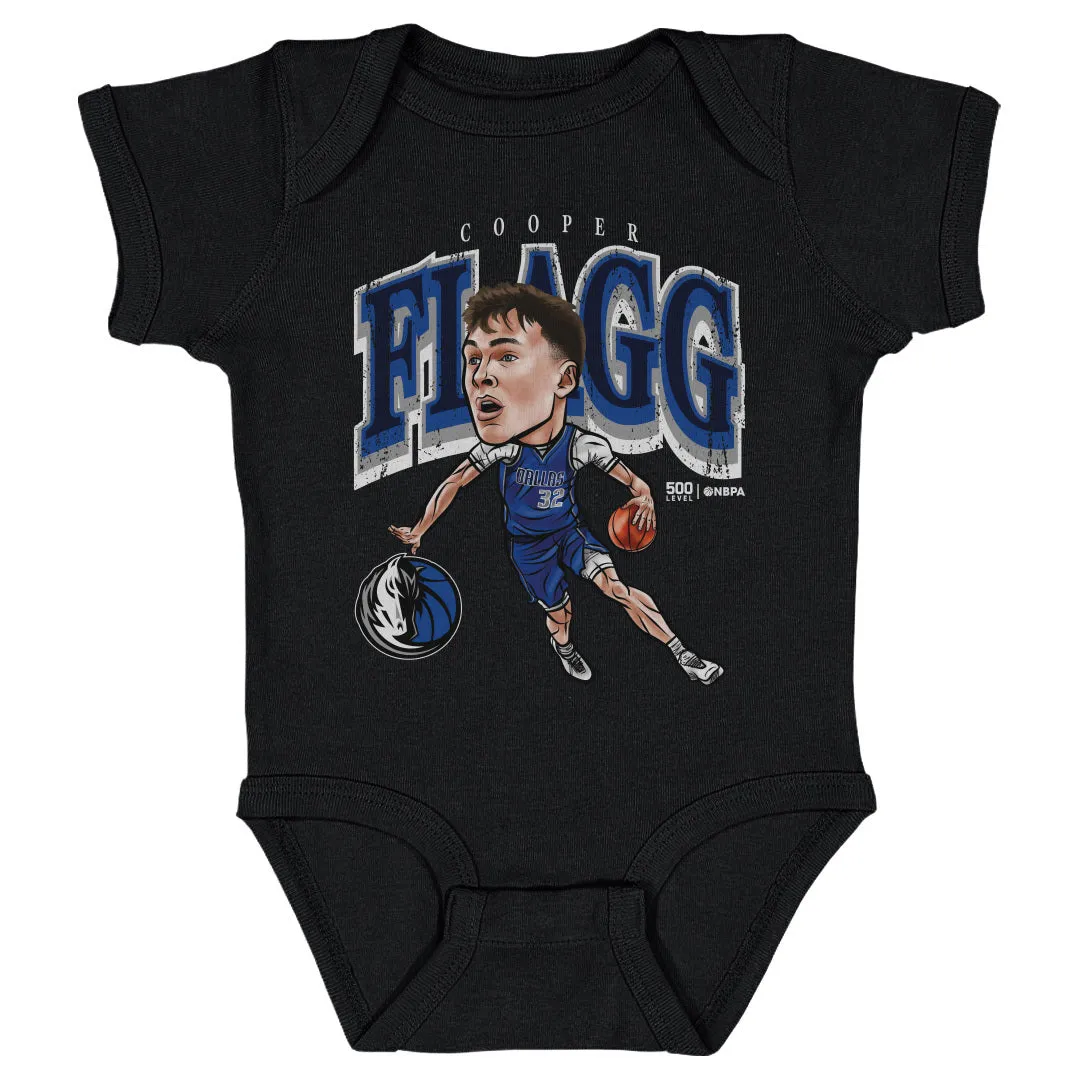 Cooper Flagg Dallas Mavericks Cartoon WHT sold by 500 Level