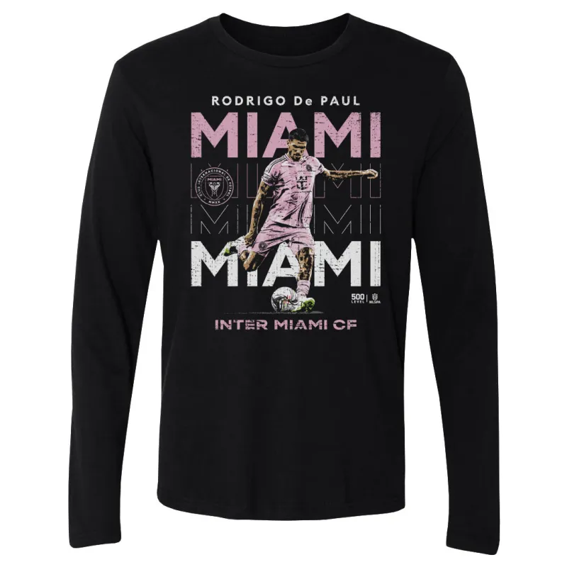 Rodrigo De Paul Inter Miami CF Repeat WHT sold by 500 Level