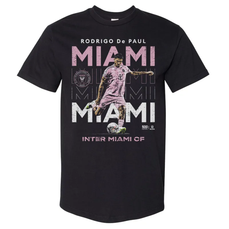 Rodrigo De Paul Inter Miami CF Repeat WHT sold by 500 Level
