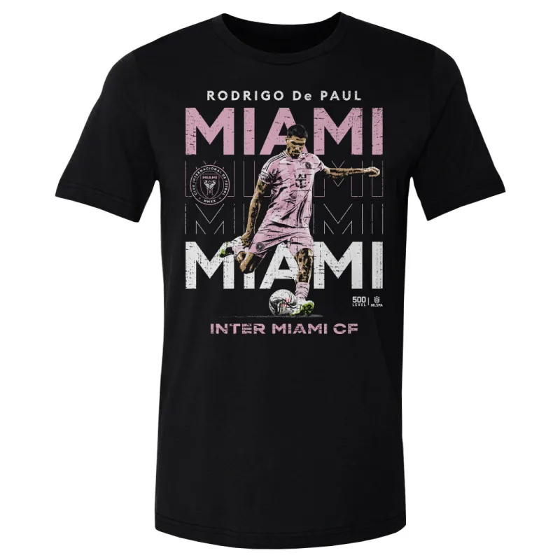 Rodrigo De Paul Inter Miami CF Repeat WHT sold by 500 Level