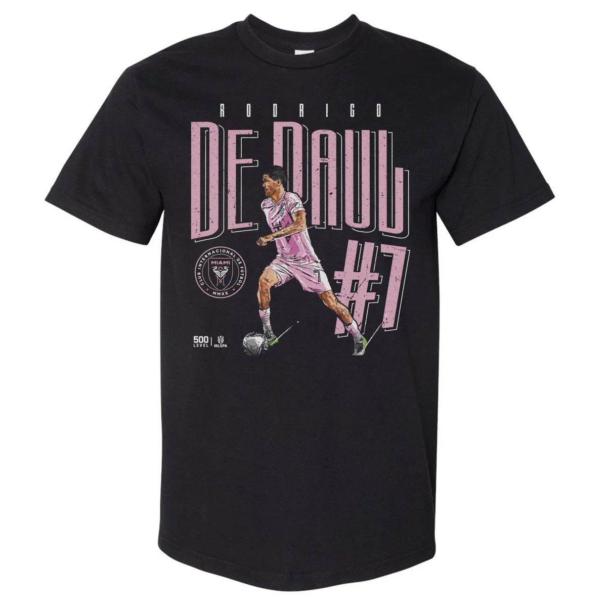 Rodrigo De Paul Inter Miami CF Dash WHT sold by 500 Level