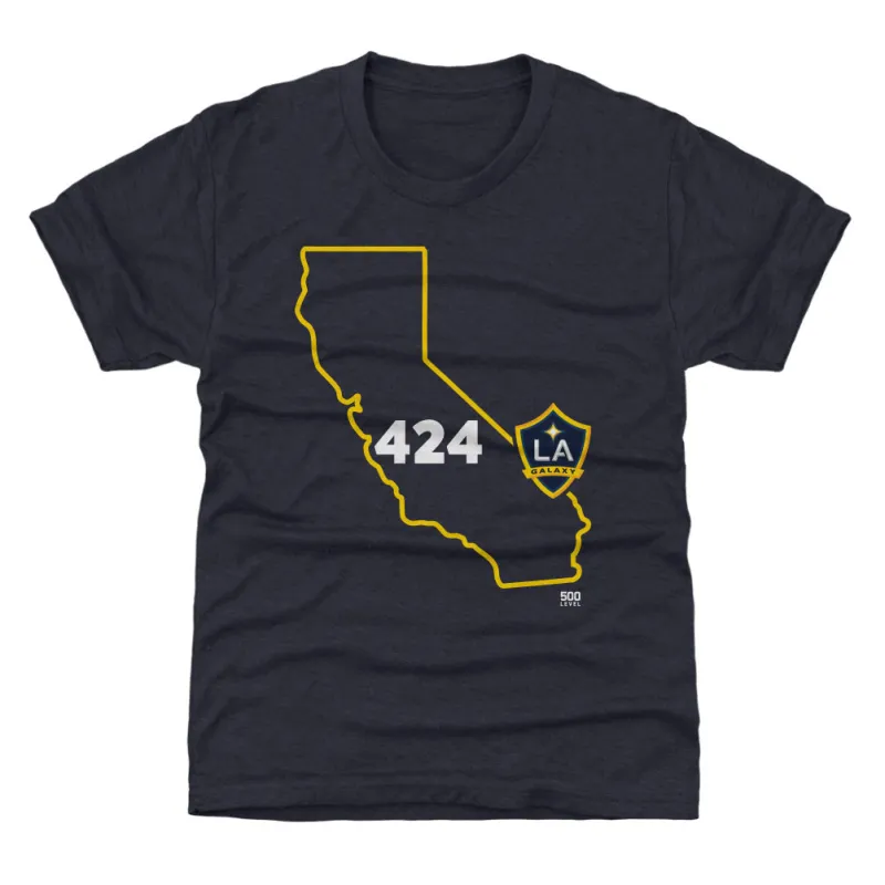LA Galaxy 424 Area Code State WHT sold by 500 Level
