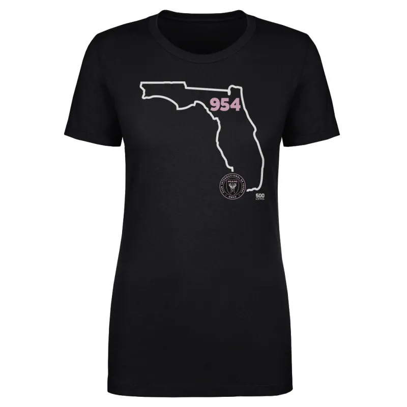 Inter Miami CF 954 Area Code State WHT sold by 500 Level