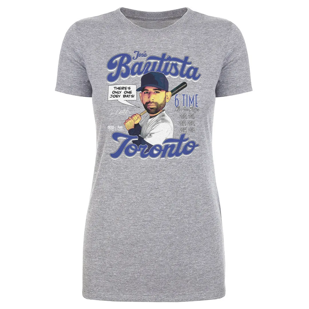 Jose Bautista Toronto Comic WHT sold by 500 Level