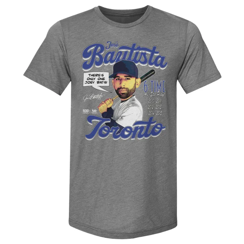 Jose Bautista Toronto Comic WHT sold by 500 Level