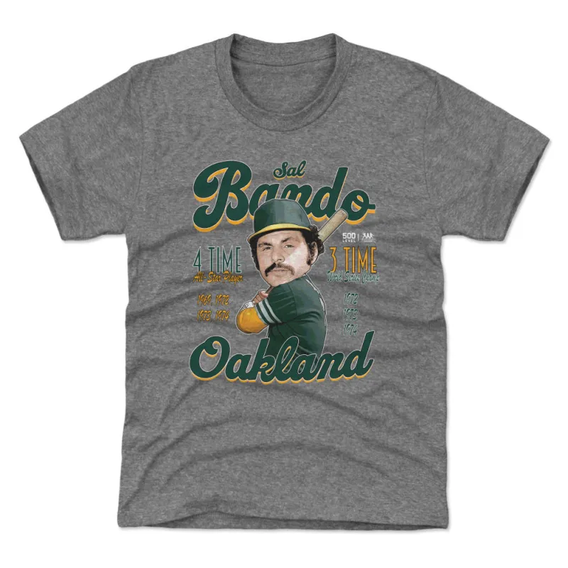Sal Bando Oakland Comic WHT sold by 500 Level
