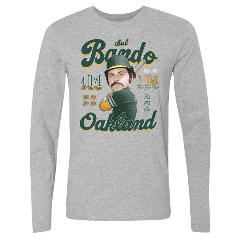 Sal Bando Oakland Comic WHT sold by 500 Level