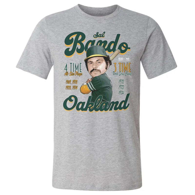 Sal Bando Oakland Comic WHT sold by 500 Level