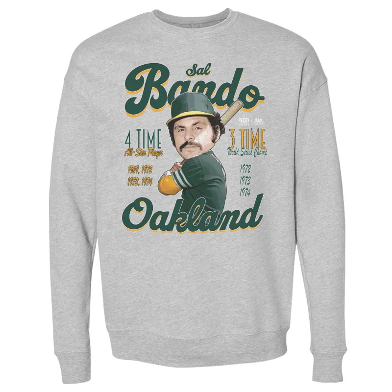 Sal Bando Oakland Comic WHT sold by 500 Level