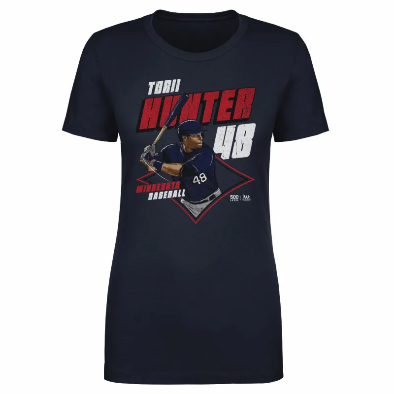 Torii Hunter Minnesota Diamond WHT sold by 500 Level