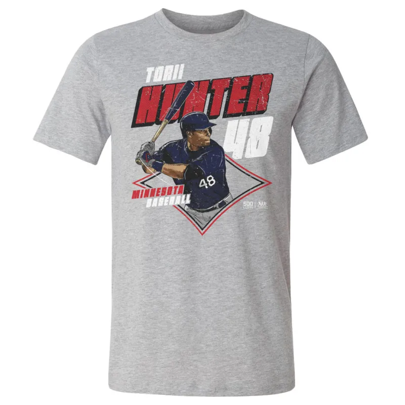 Torii Hunter Minnesota Diamond WHT sold by 500 Level