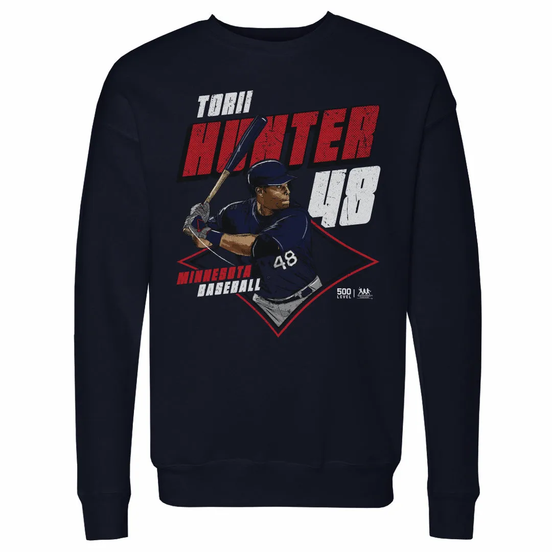 Torii Hunter Minnesota Diamond WHT sold by 500 Level product image thumbnail 2