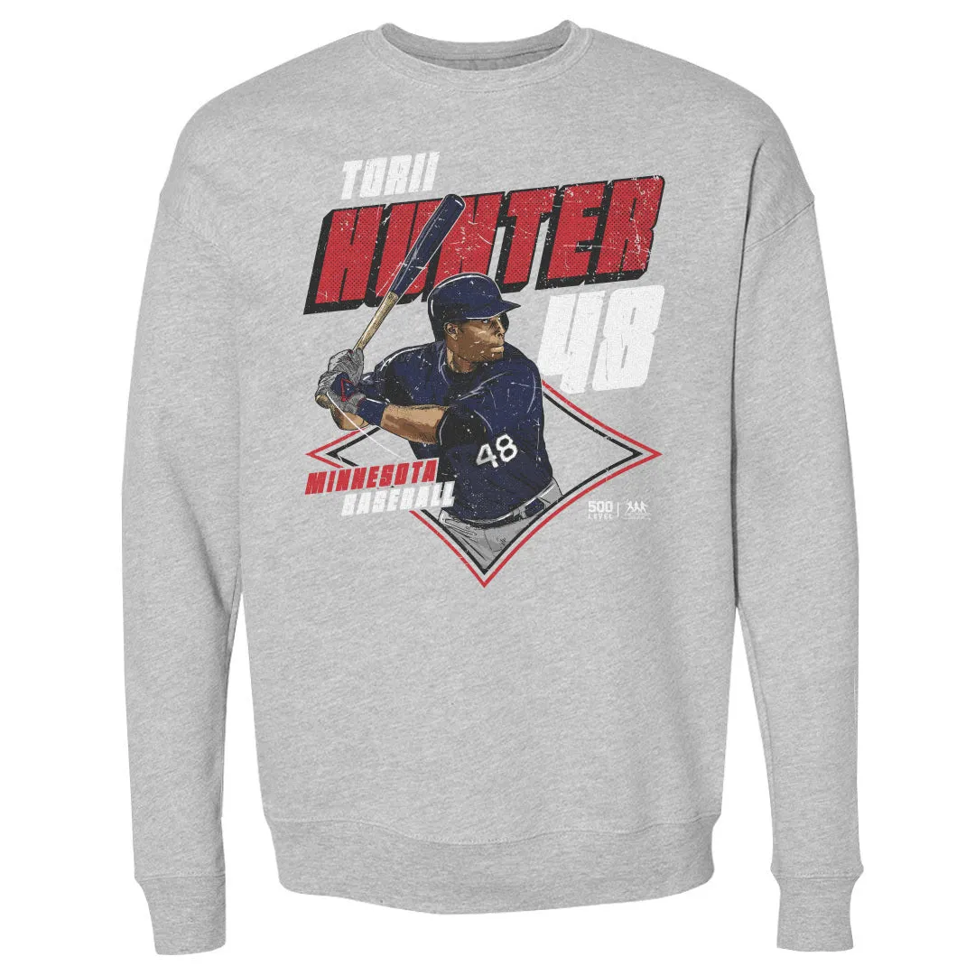 Torii Hunter Minnesota Diamond WHT sold by 500 Level