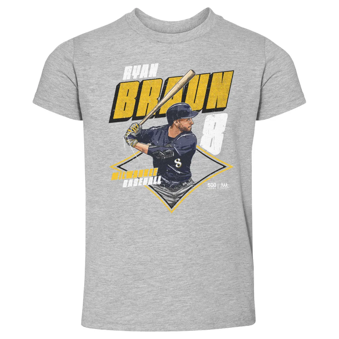 Ryan Braun Milwaukee Diamond WHT sold by 500 Level product image thumbnail 2