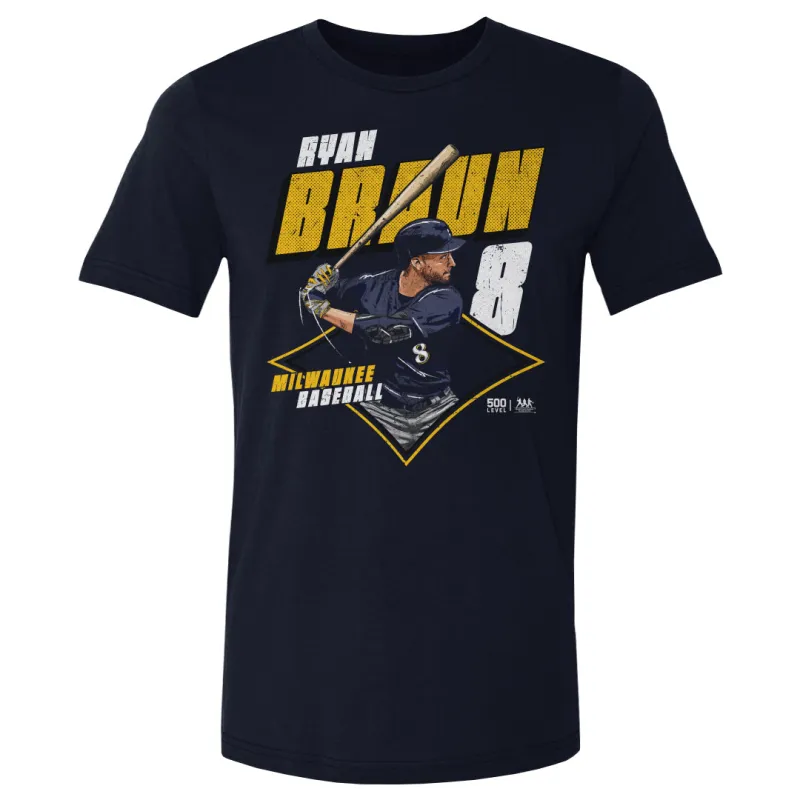 Ryan Braun Milwaukee Diamond WHT sold by 500 Level