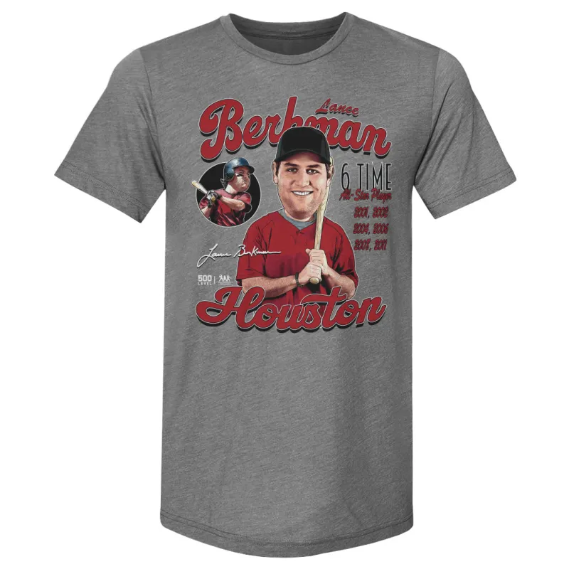 Lance Berkman Houston Comic WHT sold by 500 Level