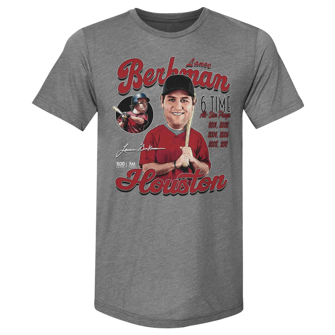 Lance Berkman Houston Comic WHT sold by 500 Level