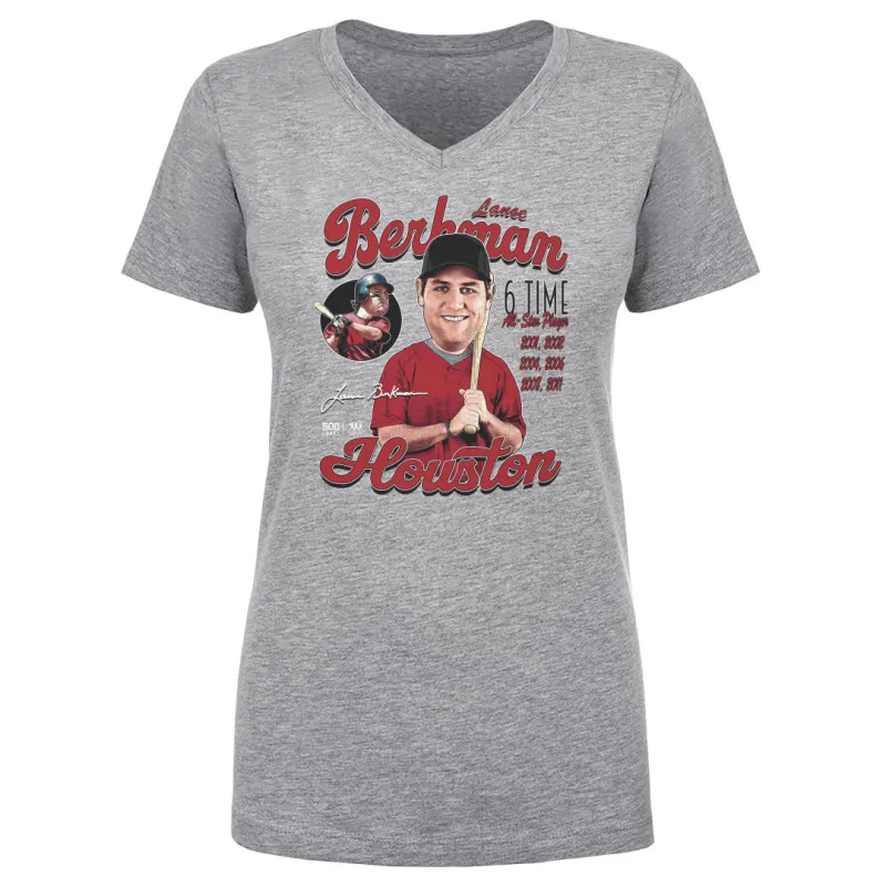 Lance Berkman Houston Comic WHT sold by 500 Level