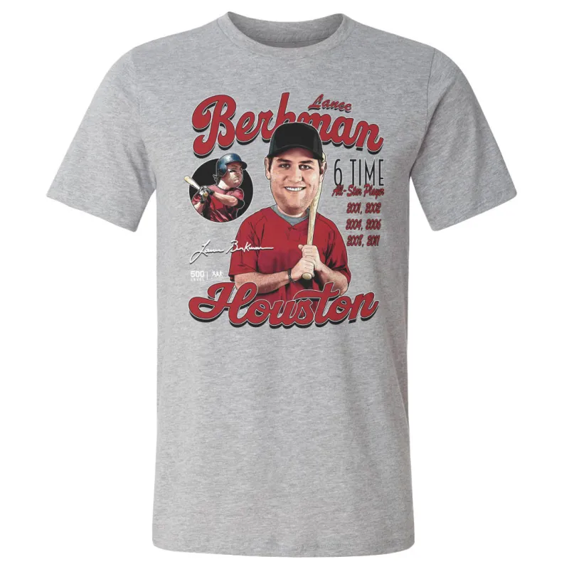 Lance Berkman Houston Comic WHT sold by 500 Level