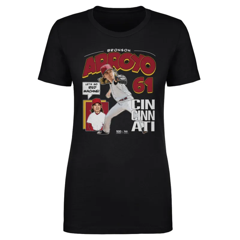 Bronson Arroyo Cincinnati Comic WHT sold by 500 Level
