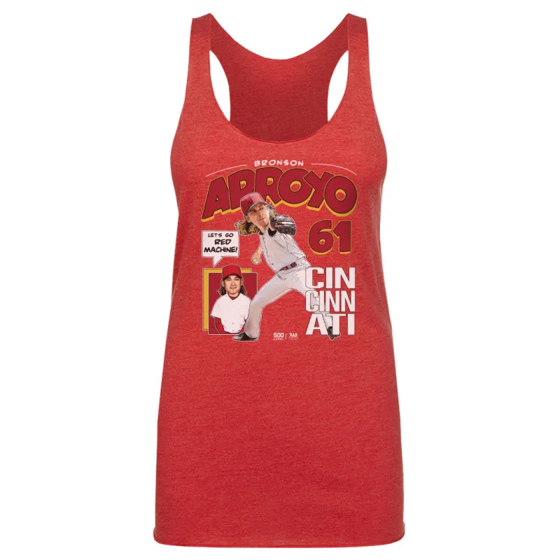 Bronson Arroyo Cincinnati Comic WHT sold by 500 Level
