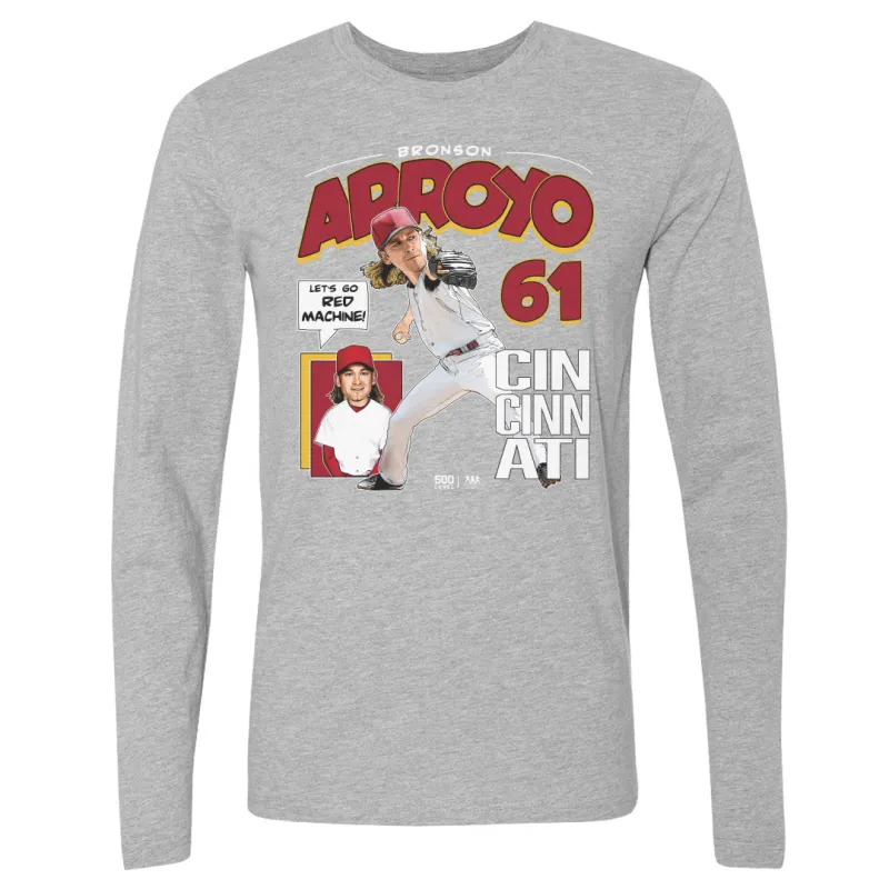 Bronson Arroyo Cincinnati Comic WHT sold by 500 Level