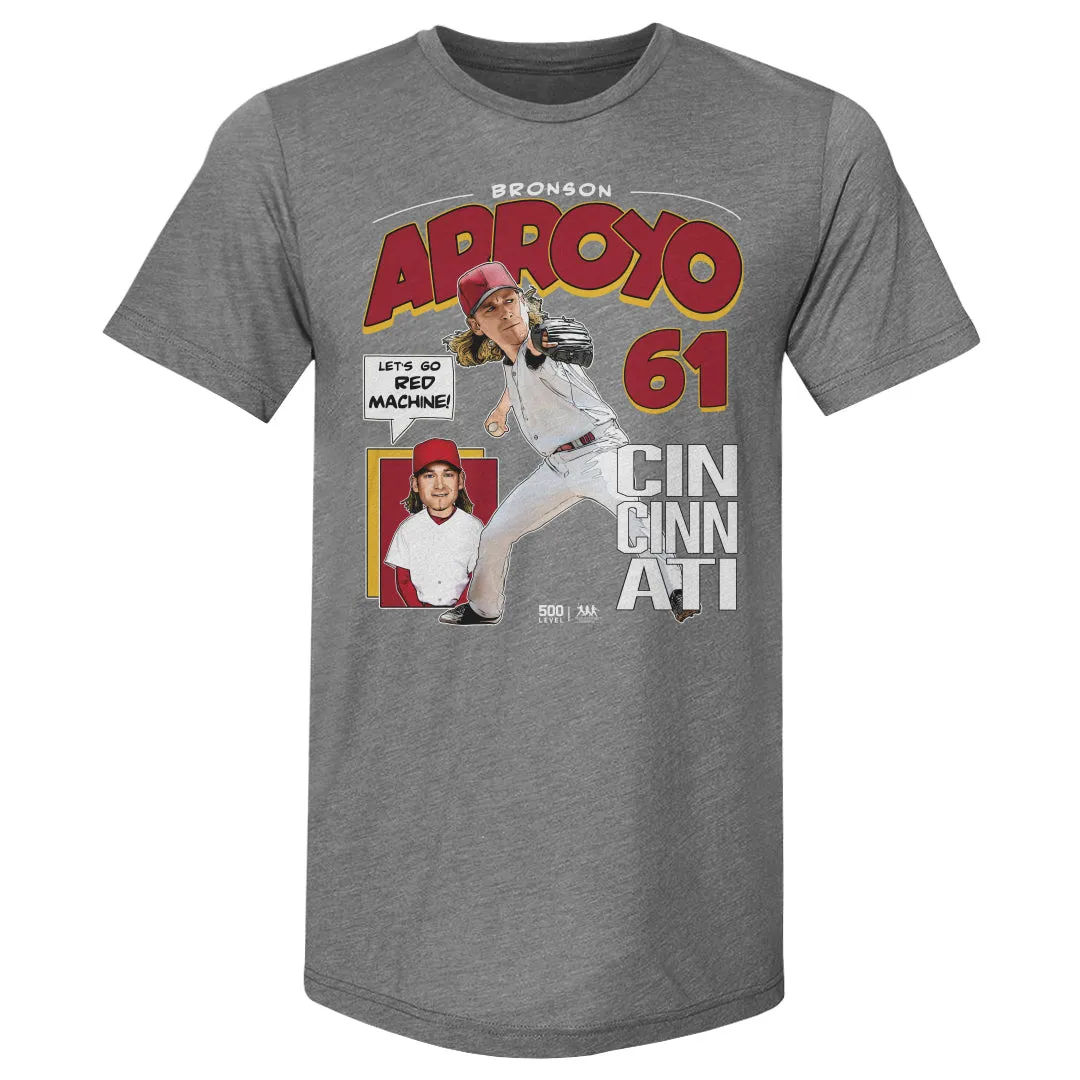 Bronson Arroyo Cincinnati Comic WHT sold by 500 Level product image thumbnail 2