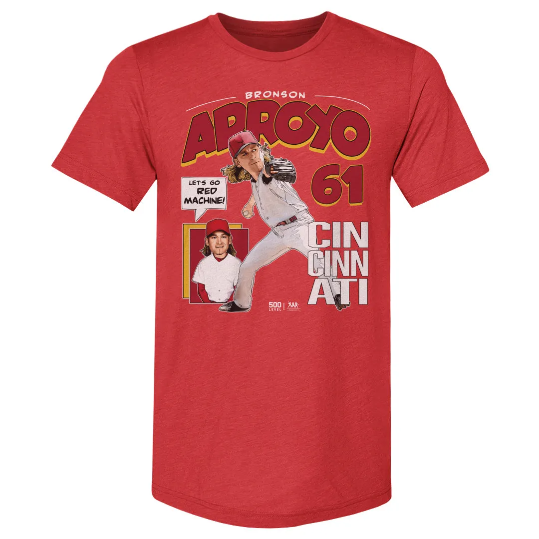 Bronson Arroyo Cincinnati Comic WHT sold by 500 Level product image thumbnail 3