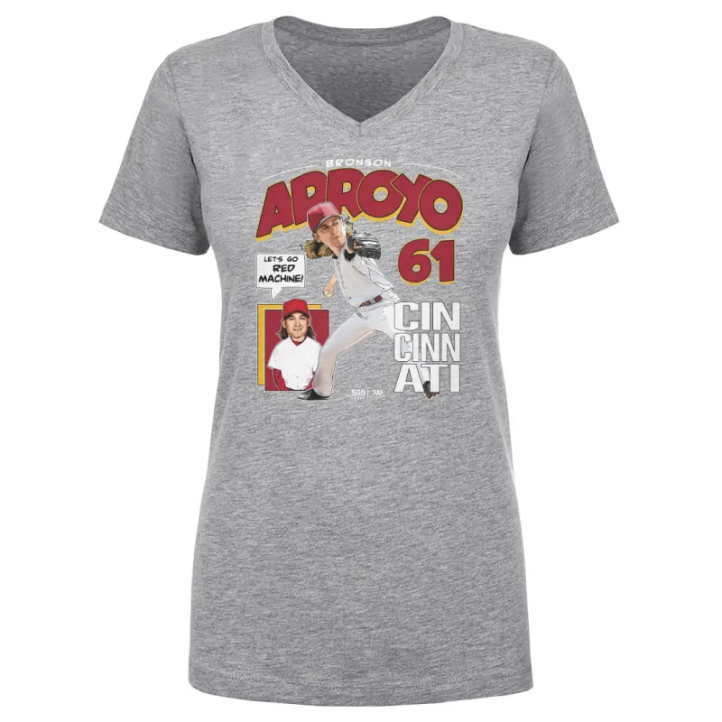 Bronson Arroyo Cincinnati Comic WHT sold by 500 Level