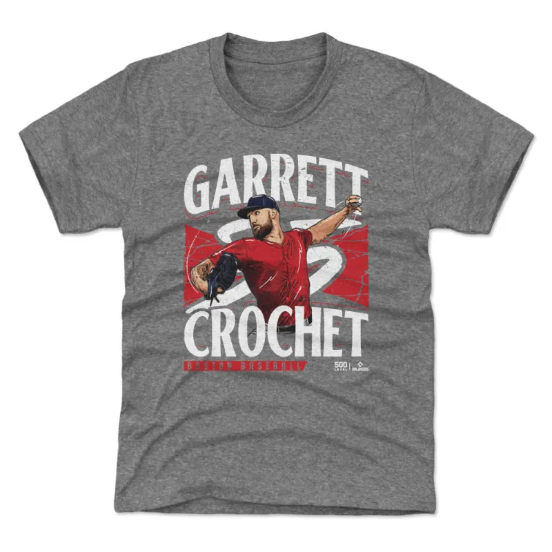Garrett Crochet Boston Player Name WHT sold by 500 Level