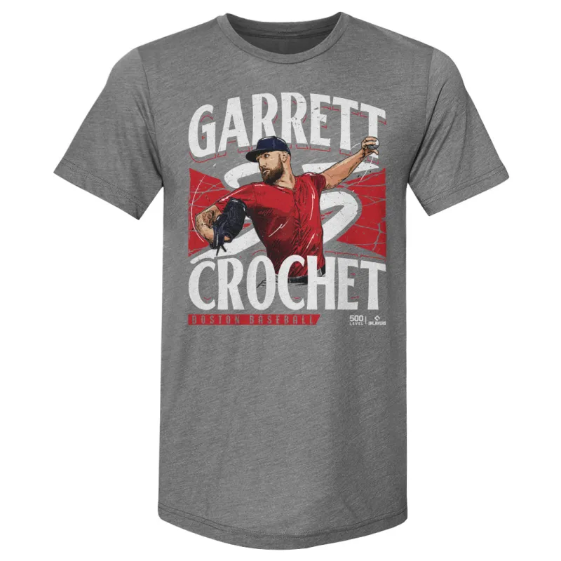 Garrett Crochet Boston Player Name WHT sold by 500 Level