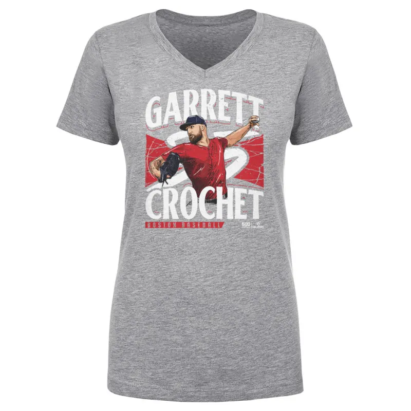 Garrett Crochet Boston Player Name WHT sold by 500 Level