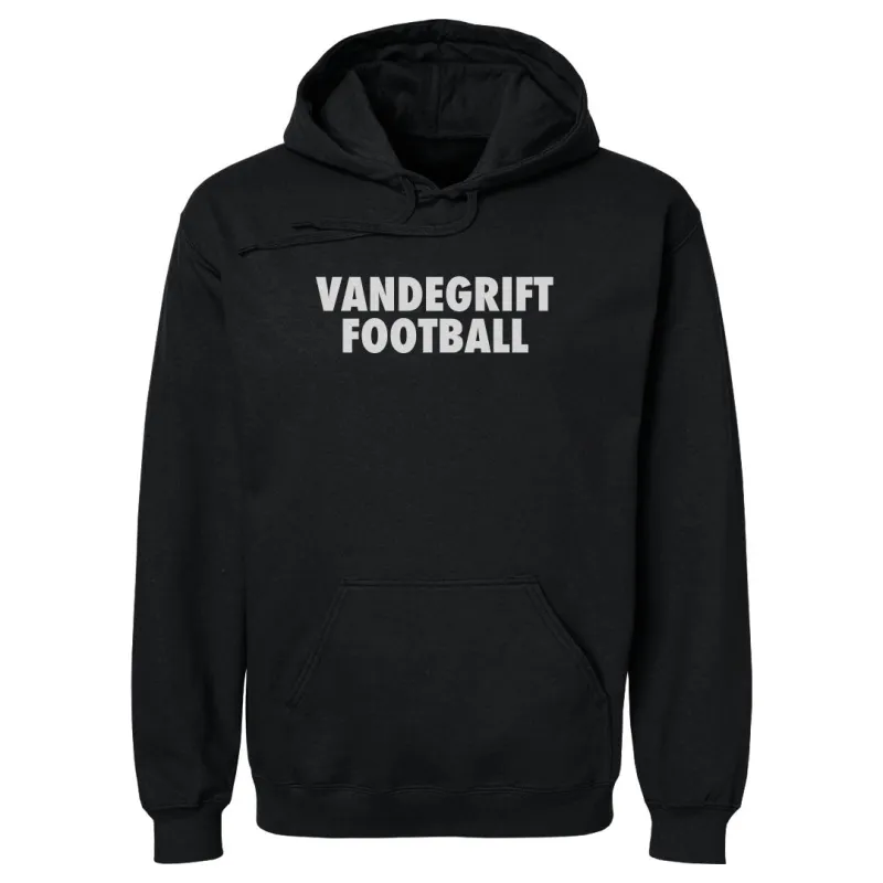 Vandegrift Crown Trio Football Label WHT sold by 500 Level