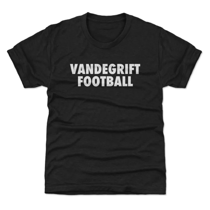 Vandegrift Crown Trio Football Label WHT sold by 500 Level