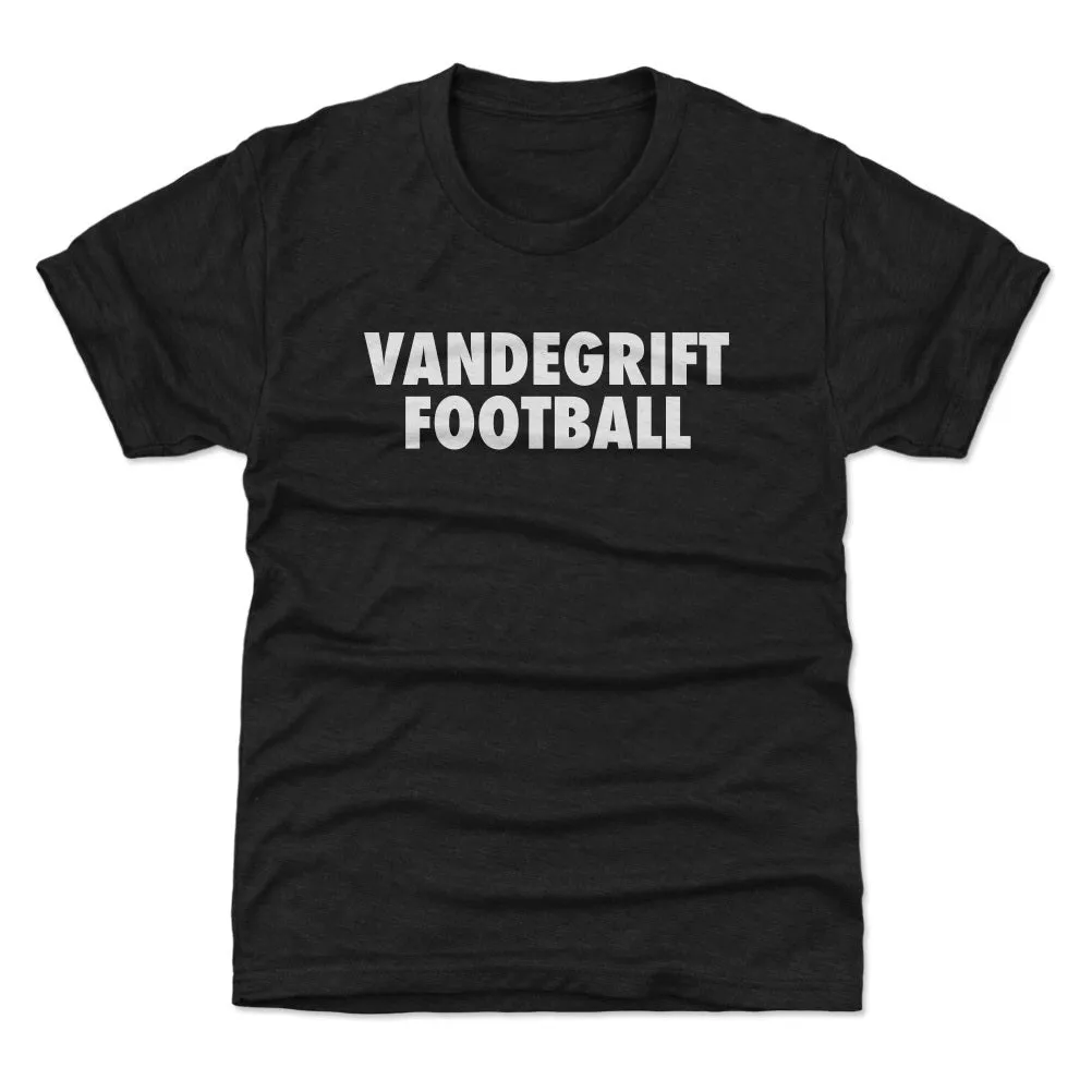 Vandegrift Crown Trio Football Label WHT sold by 500 Level