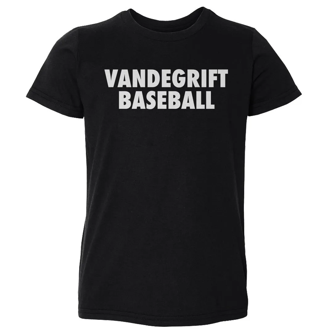 Vandegrift Crown Trio Baseball Label WHT sold by 500 Level