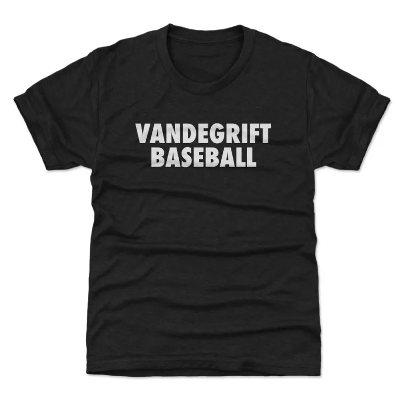 Vandegrift Crown Trio Baseball Label WHT sold by 500 Level
