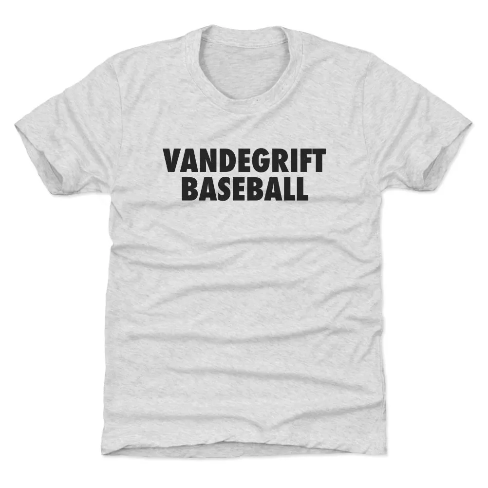 Vandegrift Crown Trio Baseball Label sold by 500 Level