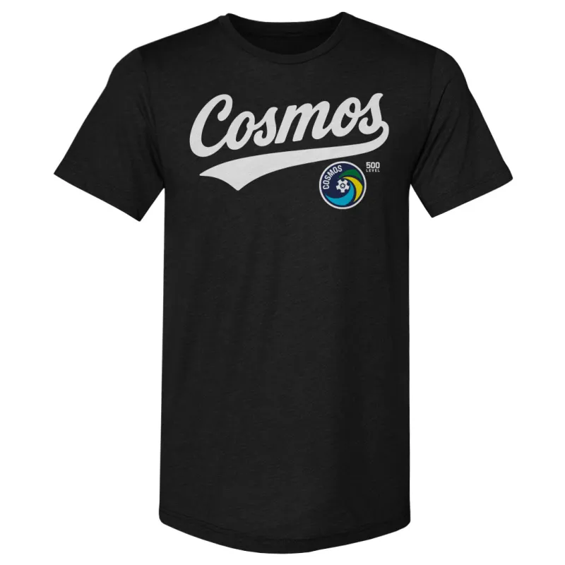 New York Cosmos Script WHT sold by 500 Level
