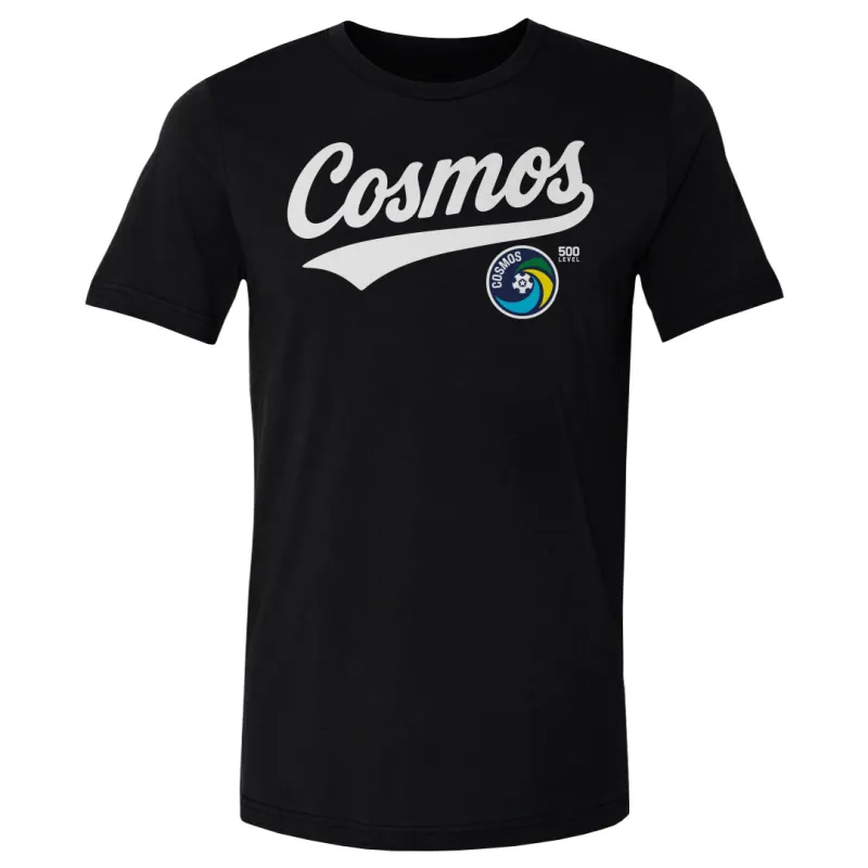 New York Cosmos Script WHT sold by 500 Level