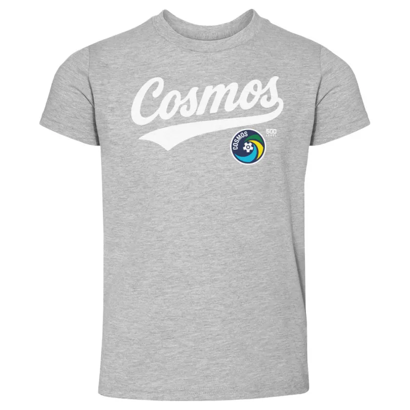 New York Cosmos Script WHT sold by 500 Level