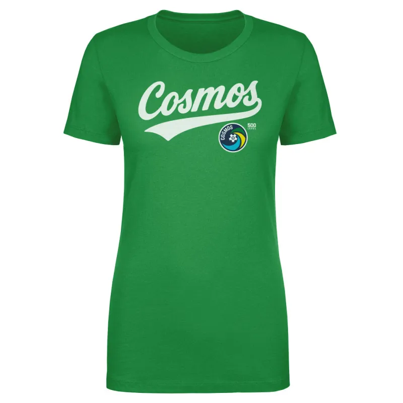 New York Cosmos Script WHT sold by 500 Level