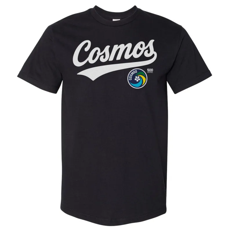 New York Cosmos Script WHT sold by 500 Level
