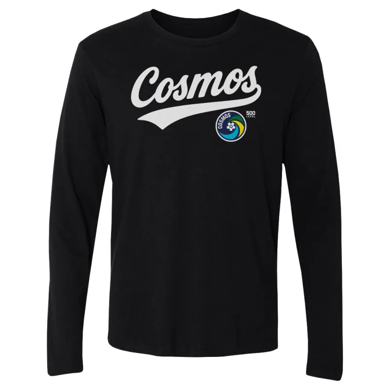 New York Cosmos Script WHT sold by 500 Level