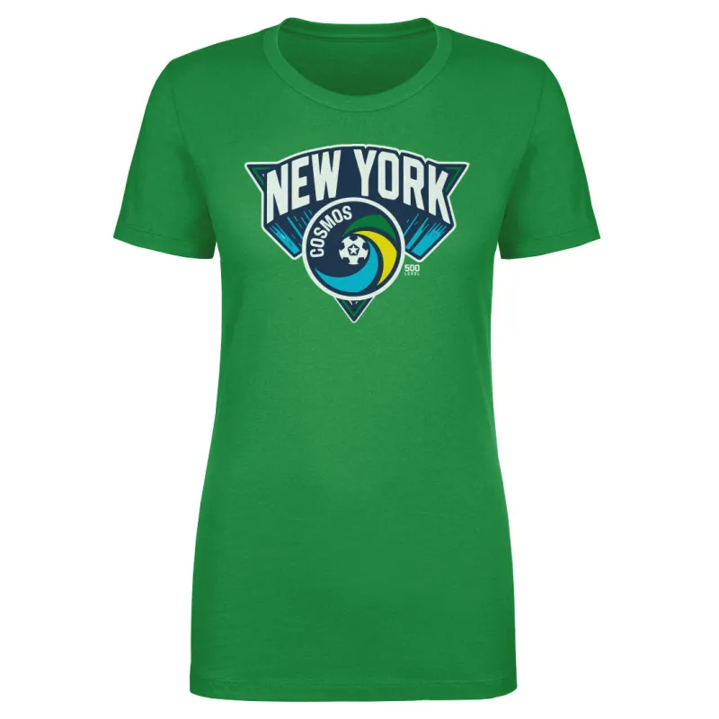 New York Cosmos Emblem WHT made by 500 Level