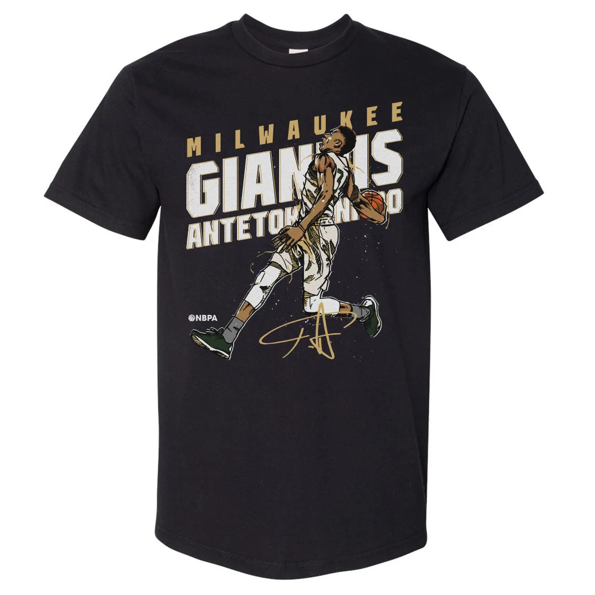 Giannis Antetokounmpo Slam D WHT sold by 500 Level