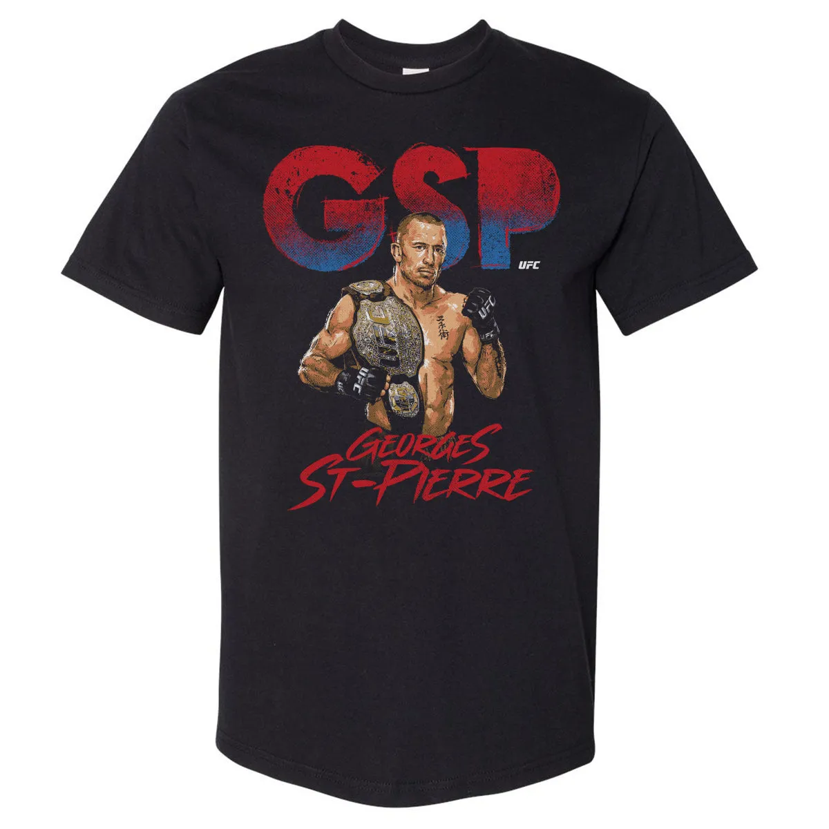 Georges St-Pierre Bold Initials WHT sold by 500 Level