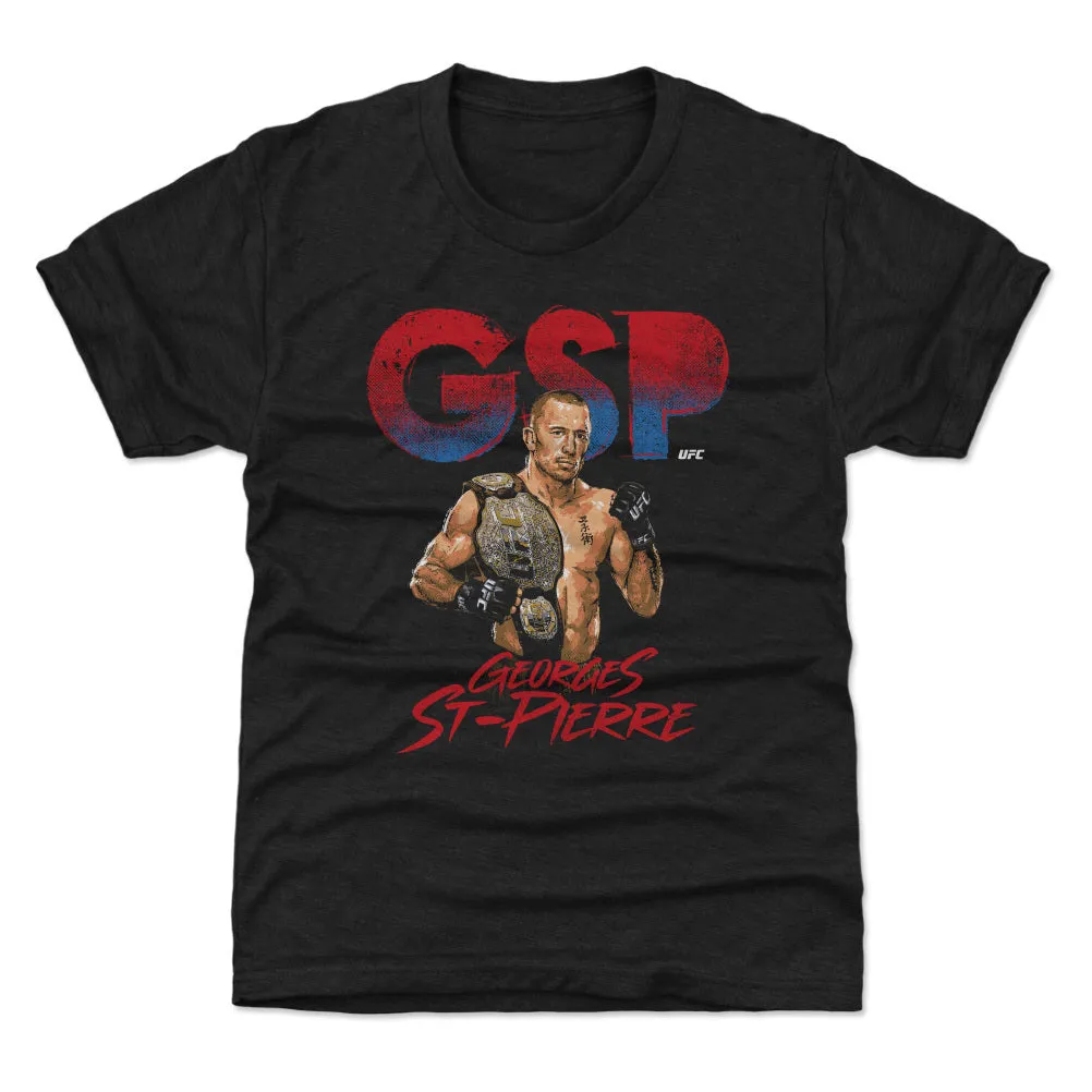 Georges St-Pierre Bold Initials WHT sold by 500 Level