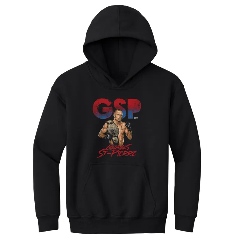 Georges St-Pierre Bold Initials WHT sold by 500 Level