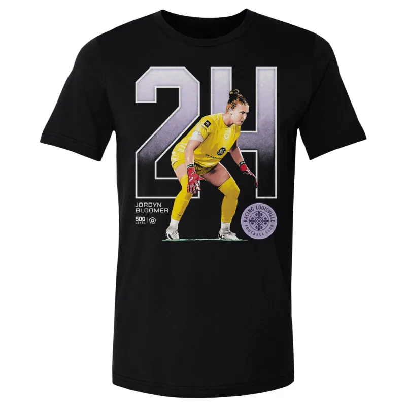 Jordyn Bloomer Racing Louisville FC Outline WHT sold by 500 Level